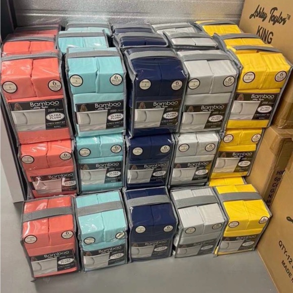 Sheets blue royal - Picture 4 of 4